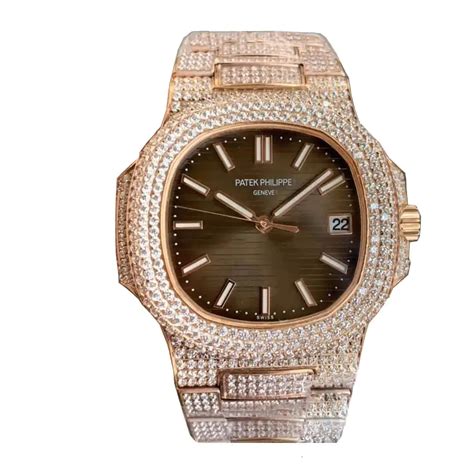 patek philippe replica iced out|patek philippe dupe watch.